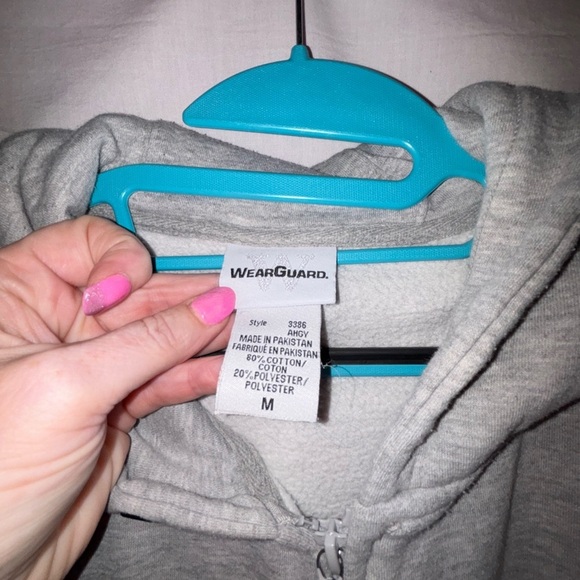 Men’s Work Zip Up Hoodie - Picture 2 of 8